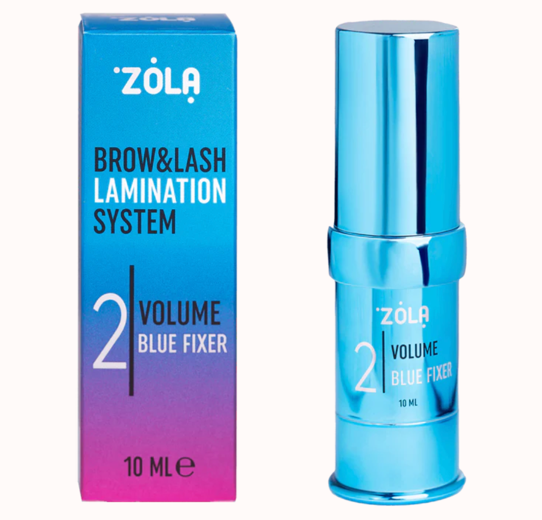 Zola - Color Lab Brow & Lash Lamination - Blue Fixing Gel (Step 2)