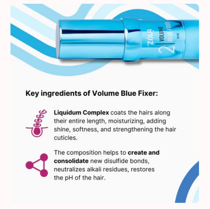 Zola - Color Lab Brow & Lash Lamination - Blue Fixing Gel (Step 2)